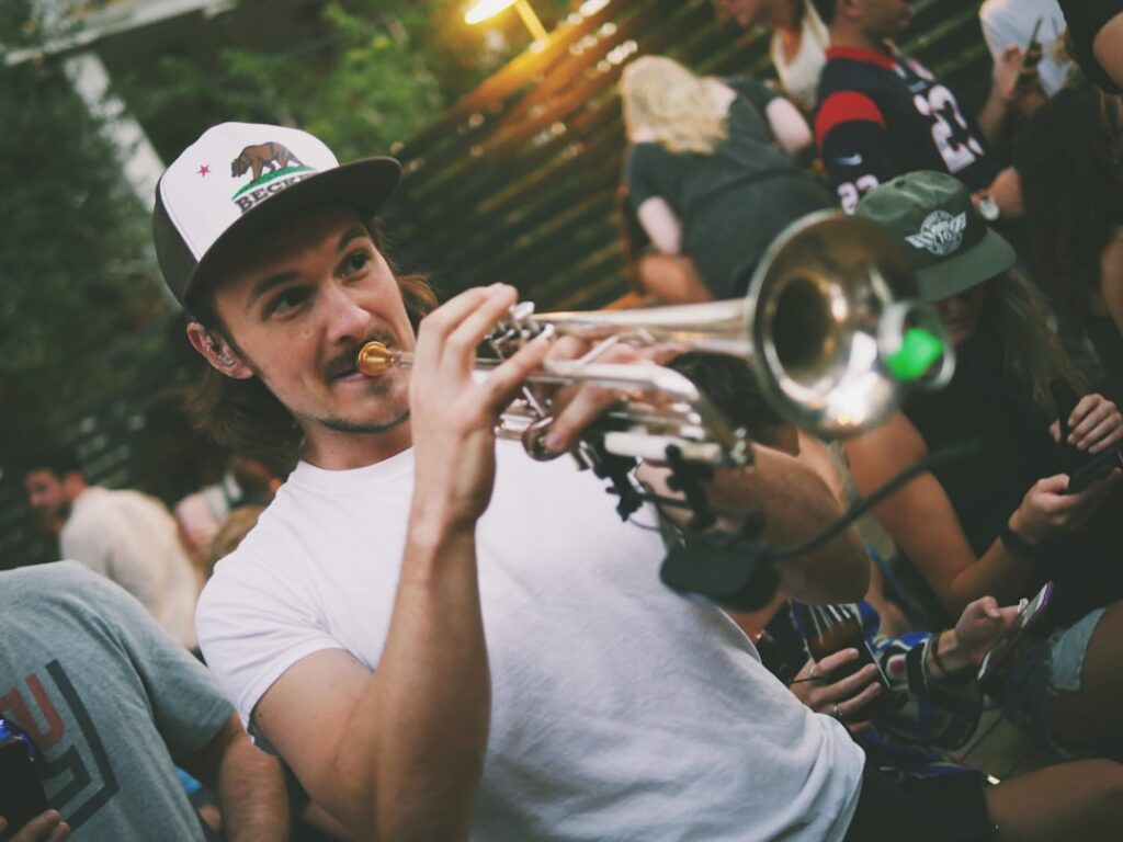 Photo Beatboxer performing