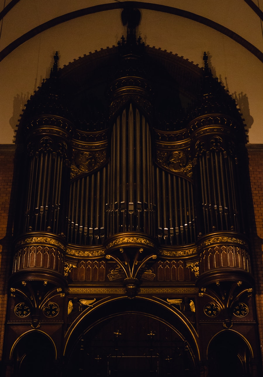 Photo Organ horror music